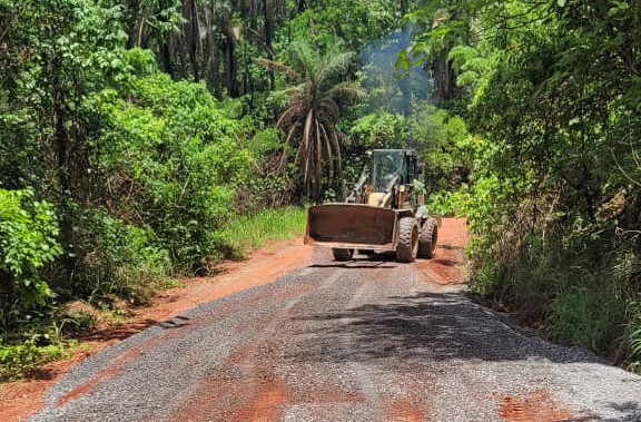 14/12/2024 - Manutenção de vias não pavimentadas do Bananal beneficia 500 famílias da região