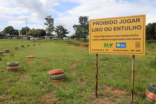 31/12/2024 - Projeto do GDF transforma áreas que eram usadas para descarte irregular
