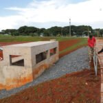 Bacia do Drenar ganha 600 metros de gradis de proteção