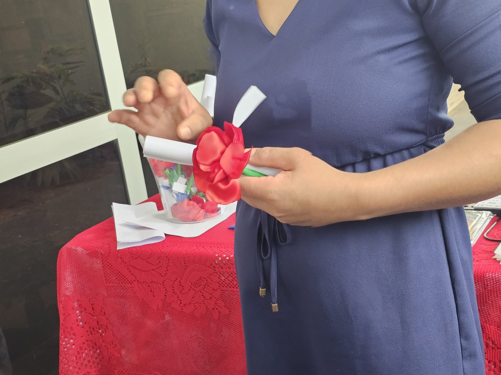 Vítimas de violência atendidas no Cepav Flor do Cerrado participam de confraternização