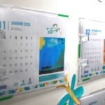 Crianças vencedoras de concurso ilustram calendário da rede pública de saúde