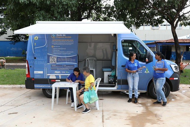 31/01/2025 - Atendimento em Movimento leva serviços e orientações à população do Cruzeiro