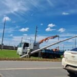 CEB IPes faz mutirão em Samambaia para reposição de luminárias e cabos furtados