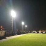 Estádio Abadião recebe manutenção na iluminação para atender ao Candangão