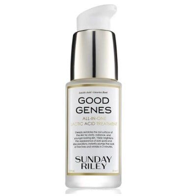 frasco de tratamento facial esfoliante Good Genes