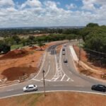 Nova rotatória entre Octogonal e Sudoeste tem todas as alças liberadas