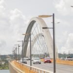 Ponte JK será parcialmente interditada nesta terça (14) para serviços de manutenção