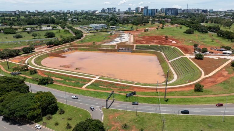 Bacia do Drenar DF enche pela primeira vez