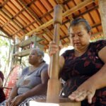 Cor natural: Artesãs da zona rural de Planaltina aprendem tingimento com plantas