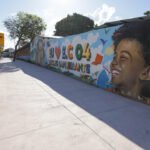 Calçadas nos arredores de escolas no Núcleo Bandeirante são reformadas