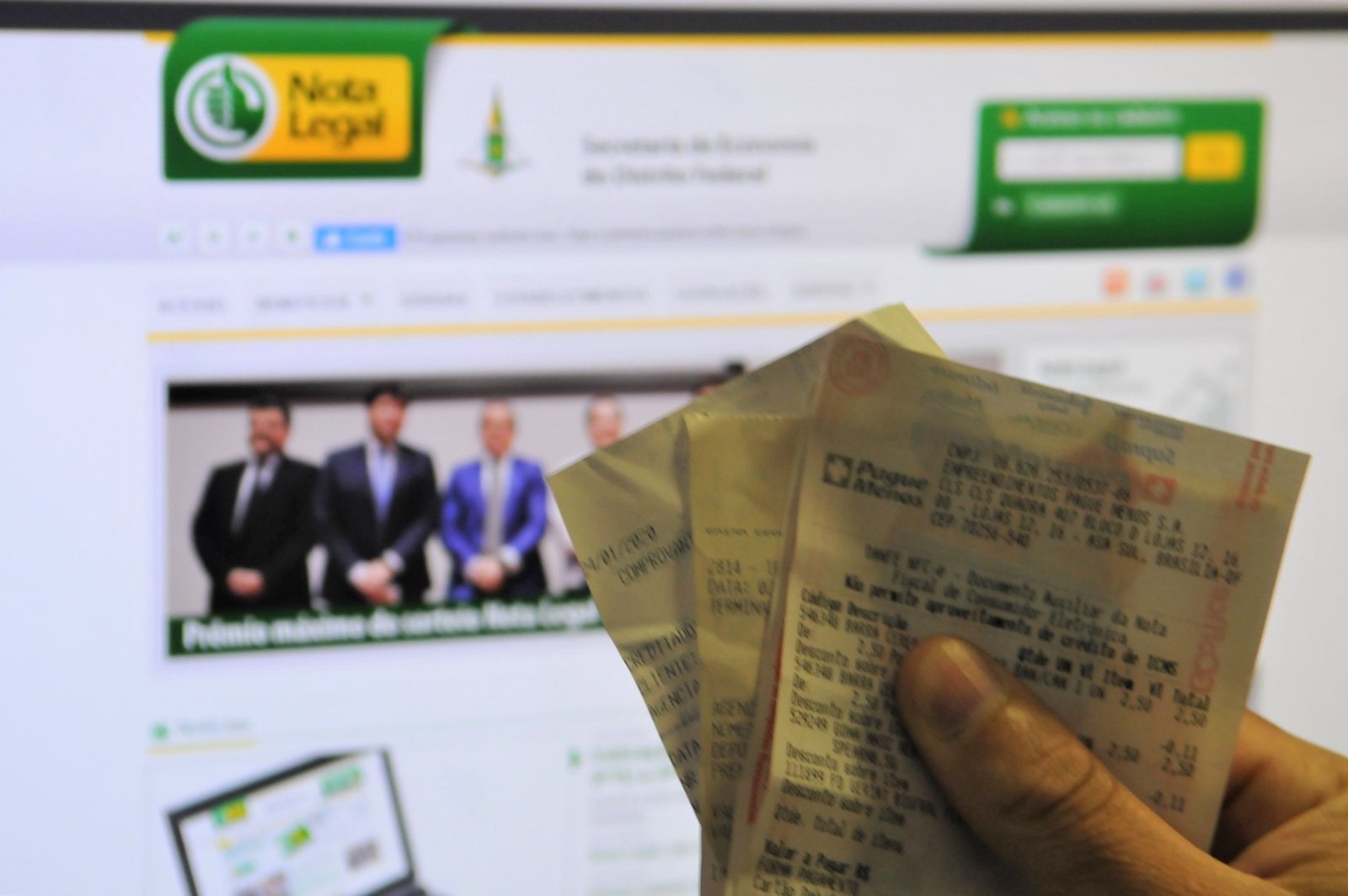 Primeiro sorteio do Programa Nota Legal ocorrerá em 21 de maio