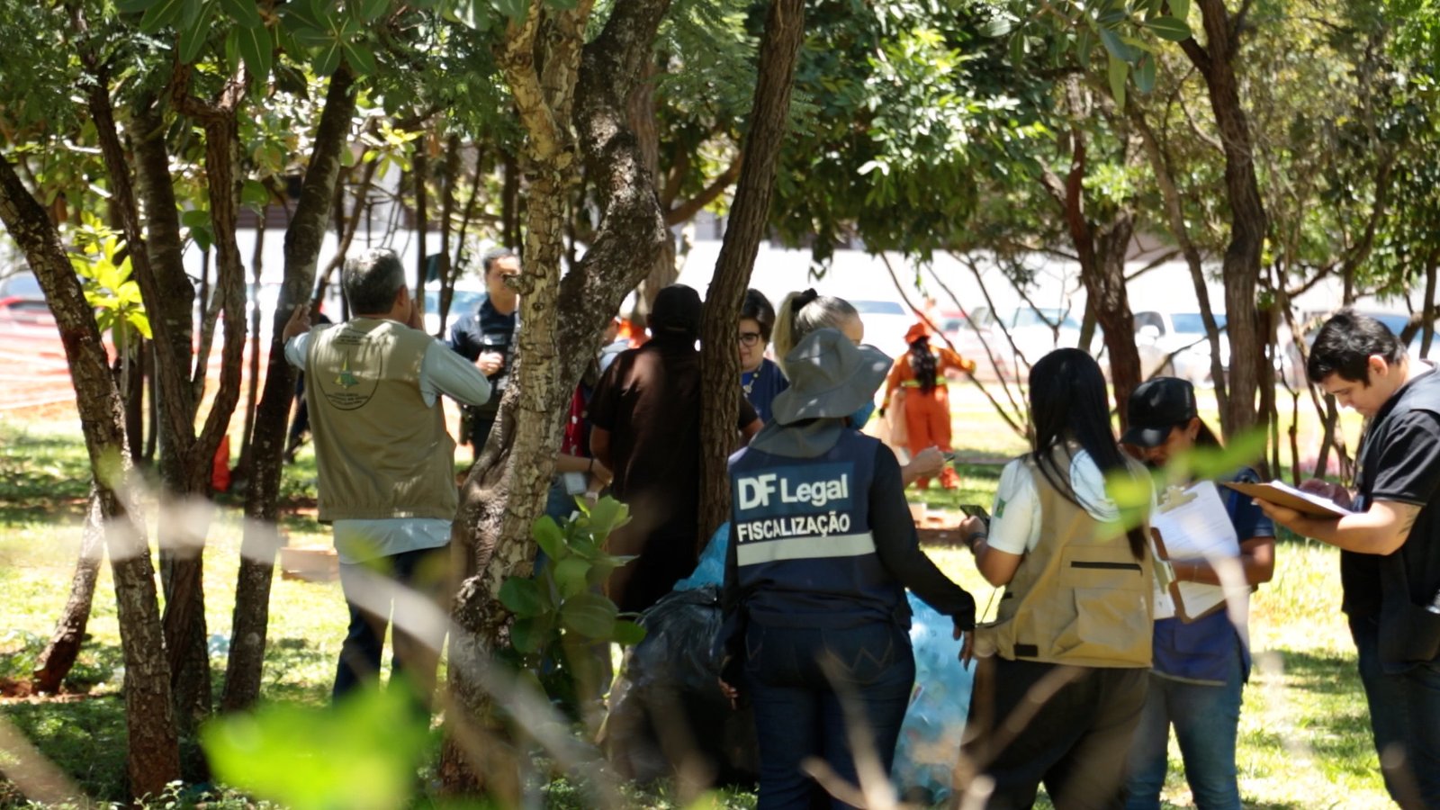 Ação de acolhimento da população em situação de rua continua na Asa Norte
