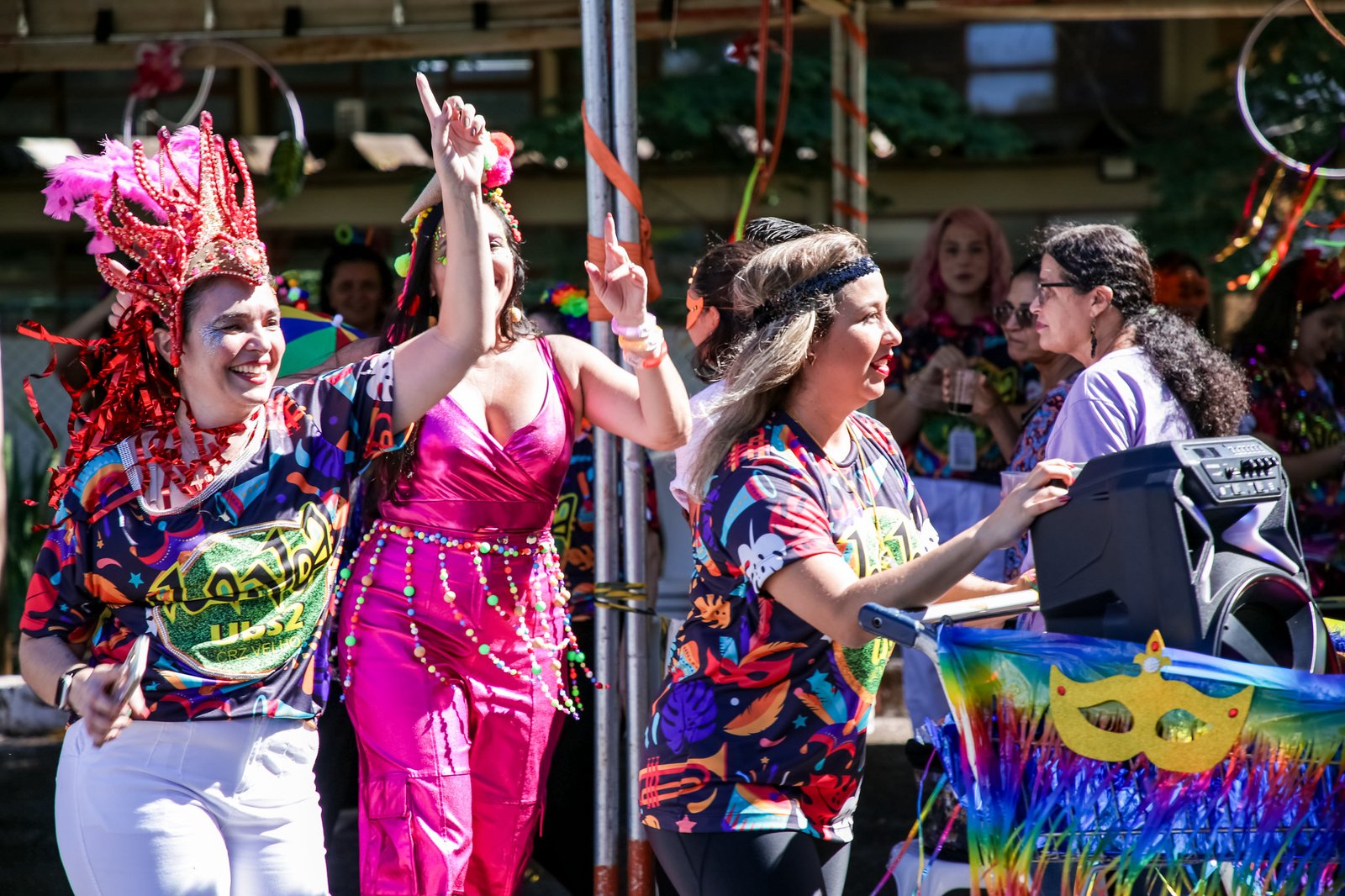 Blocos de Carnaval animam unidades de saúde do DF