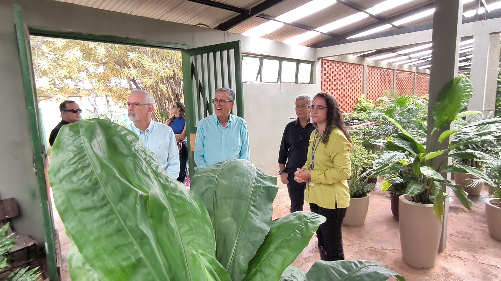 Viveiro do GDF recebe visita técnica de representantes do Judiciário