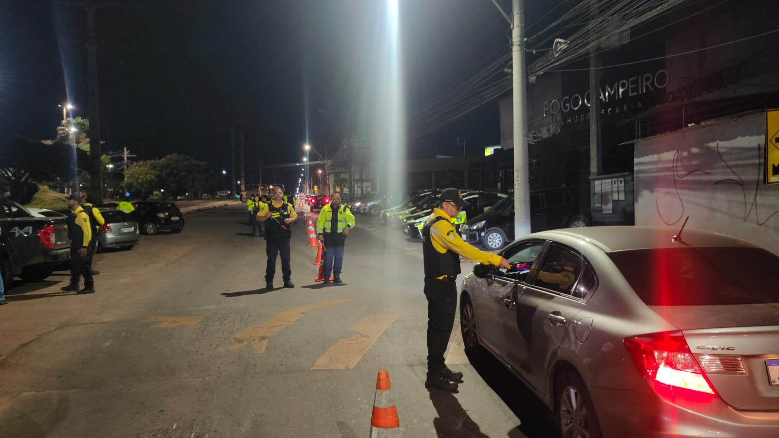 Operação Carnaval Seguro aborda 350 condutores no Riacho Fundo