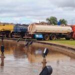 Espelho-d’água da Catedral de Brasília é reabastecido para evitar furtos durante o Carnaval
