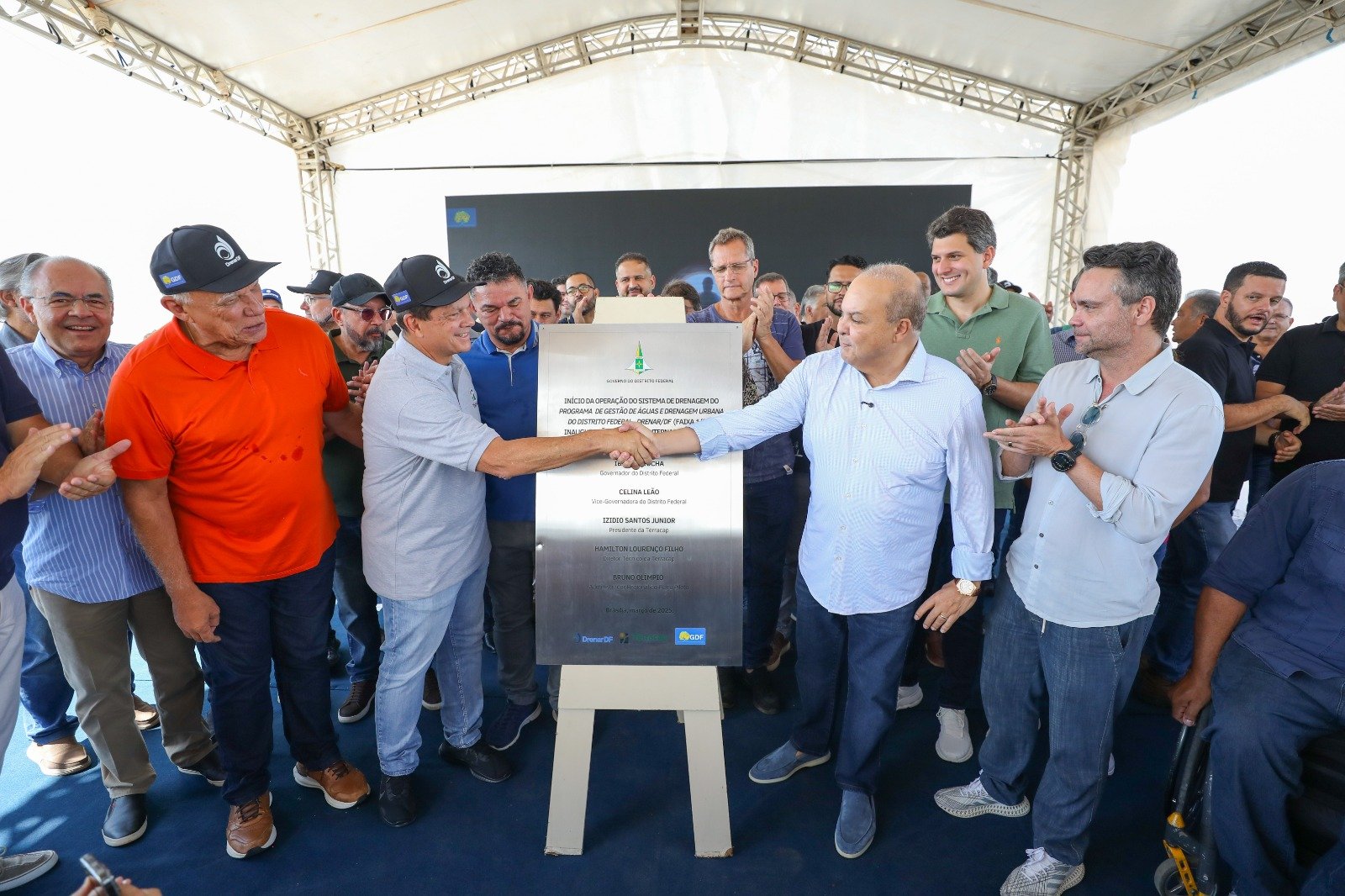 Drenar DF: inaugurado o maior sistema de drenagem de Brasília