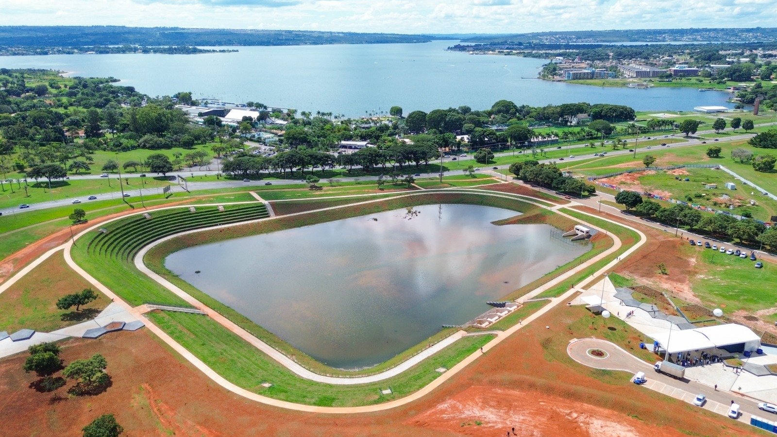 Parque Internacional da Paz é o novo cartão-postal dos brasilienses