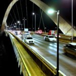 Finalizado mutirão de manutenção do sistema de iluminação pública na Ponte JK