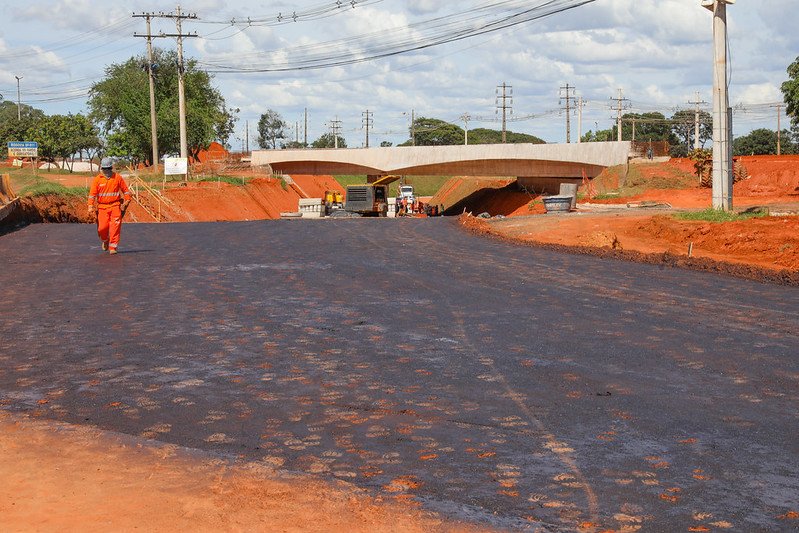 GDF antecipa liberação de nova rota sob viaduto na Epig para esta terça-feira (8)