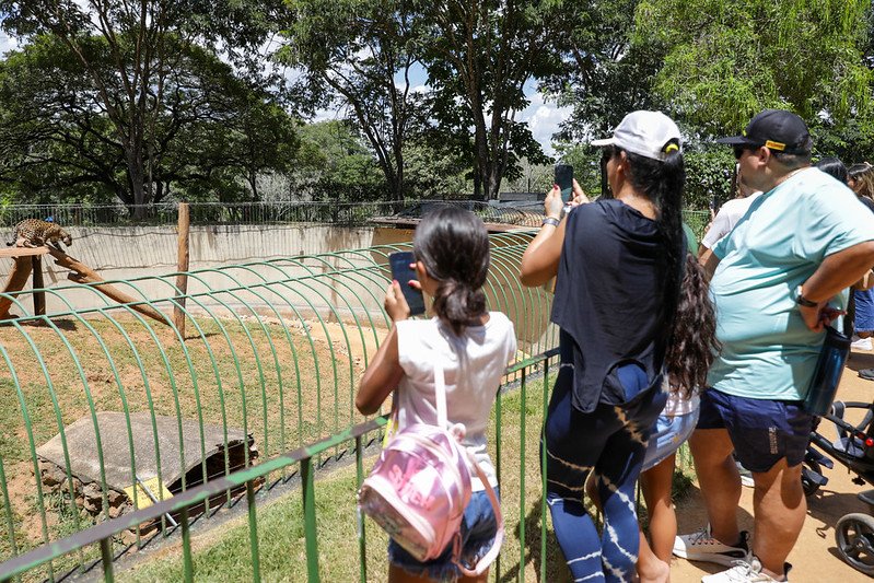 Segundo domingo do programa Lazer Para Todos atrai 15.950 visitantes ao Zoológico e ao Jardim Botânico