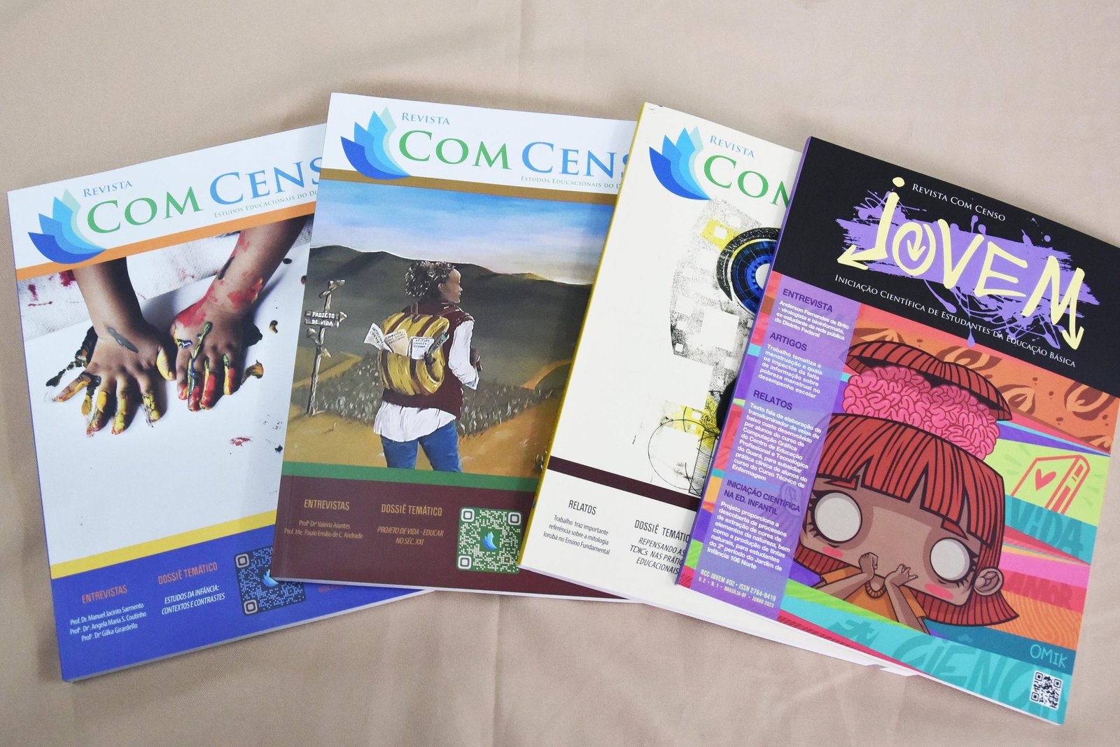 Novas edições da Revista Com Censo serão lançadas na sexta-feira (4)