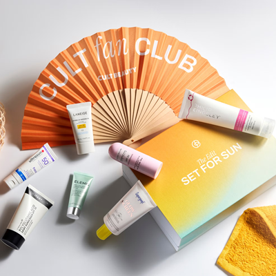 Kit de protetor solar da beleza cult