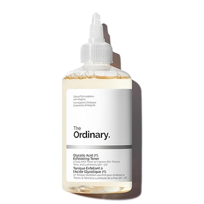 O ácido glicólico comum 7% de toner esfoliante