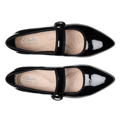 Aparelhos que os leitores chamaram como Sapatos Casuais de Negócios Extremamente confortáveis: Mary Janes, da Clark's