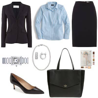 colagem de uma roupa básica de adequação