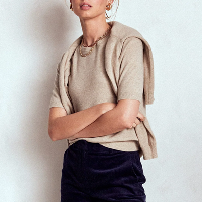Sweater Set Professional em bege