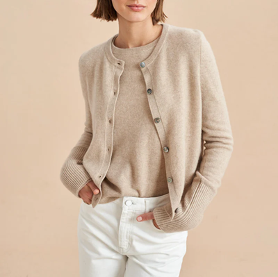 Sweater Set Professional em bege