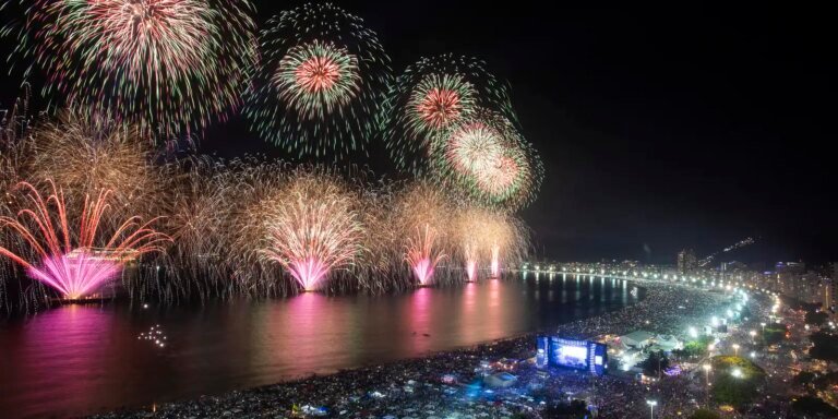 Maior réveillon do mundo, Rio poderá ter chuva com ressaca
