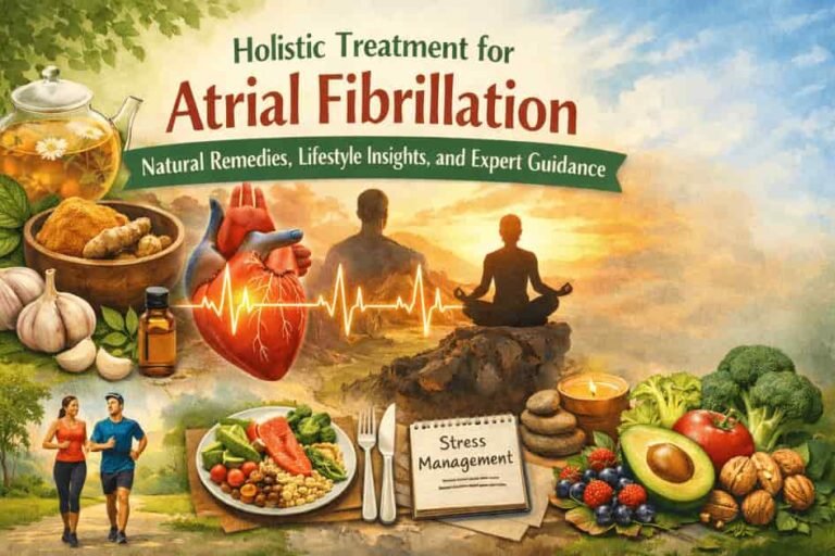 Guia de tratamento holístico para fibrilação atrial