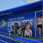 Pacientes do SUS de Várzea Grande (MT) agora contam com carreta de saúde da mulher do programa Agora Tem Especialistas — Ministério da Saúde