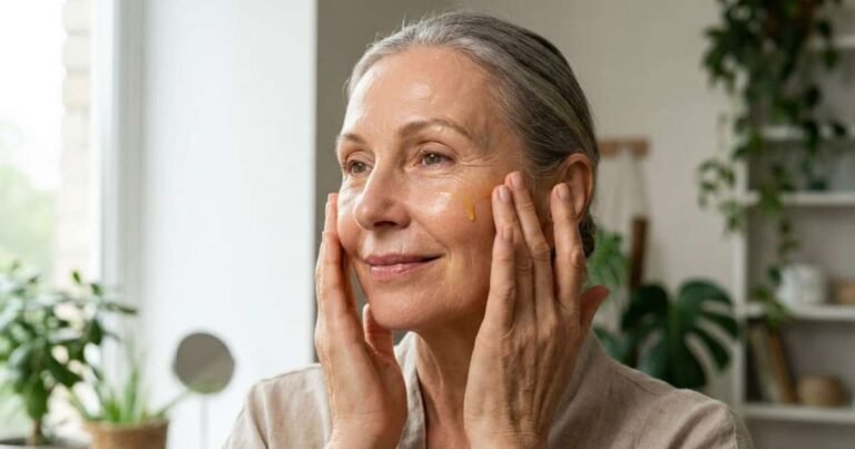 Como usar óleos naturais no rosto depois dos 40 sem deixar a pele pesada ou oleosa