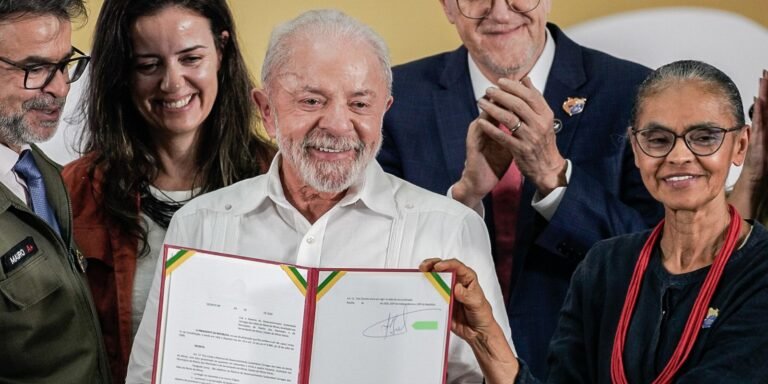 Lula anuncia a criação e ampliação de unidades de conservação federal