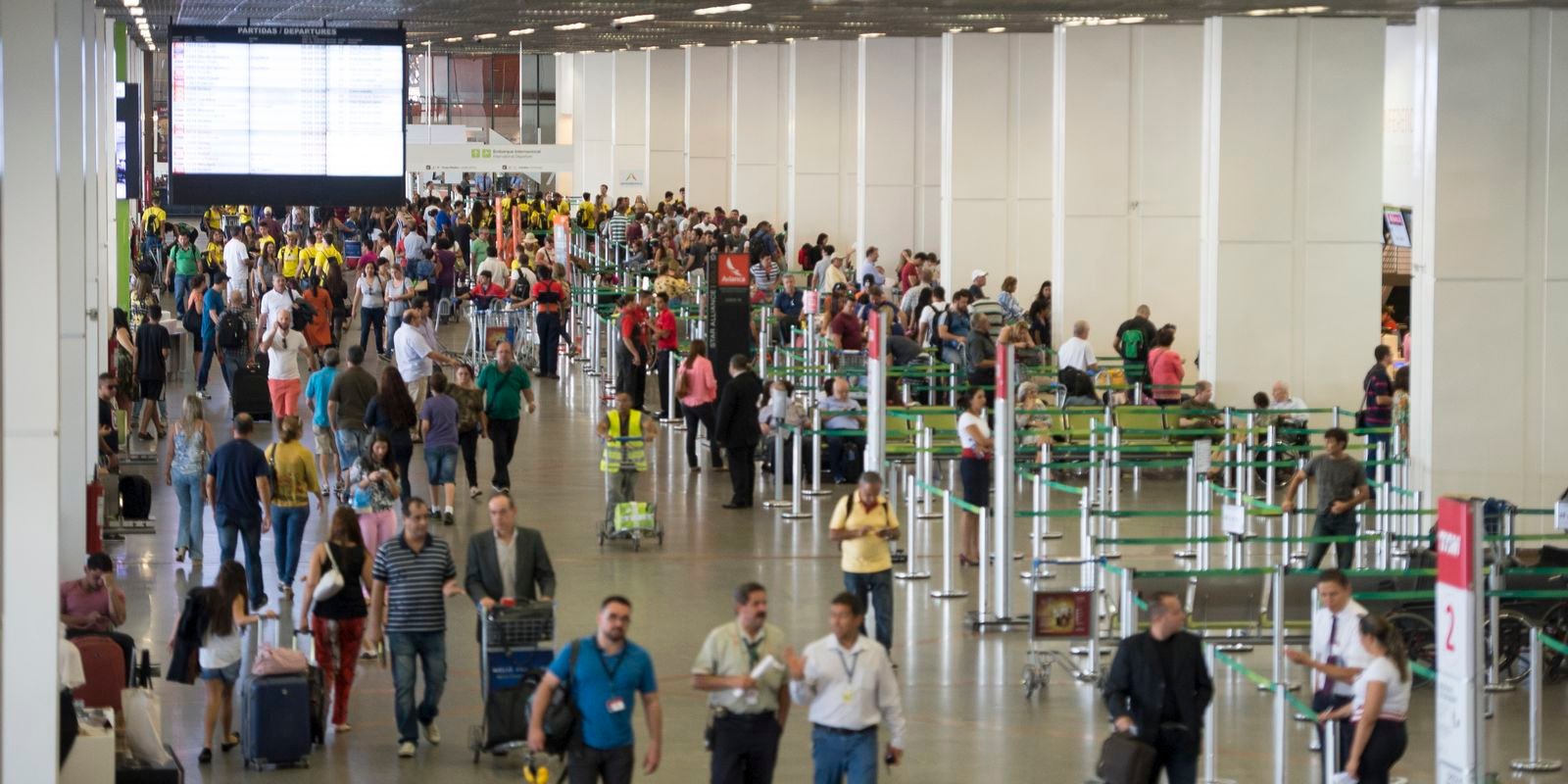 Páscoa: movimentação no Aeroporto de Brasília deve ser 13% maior