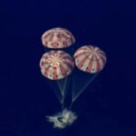 Tripulação da Artemis II volta à Terra após viagem à Lua