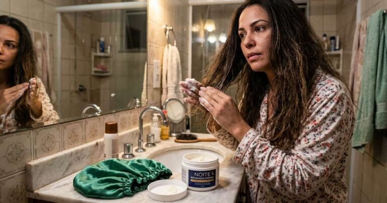 recuperação dos fios enquanto você dorme