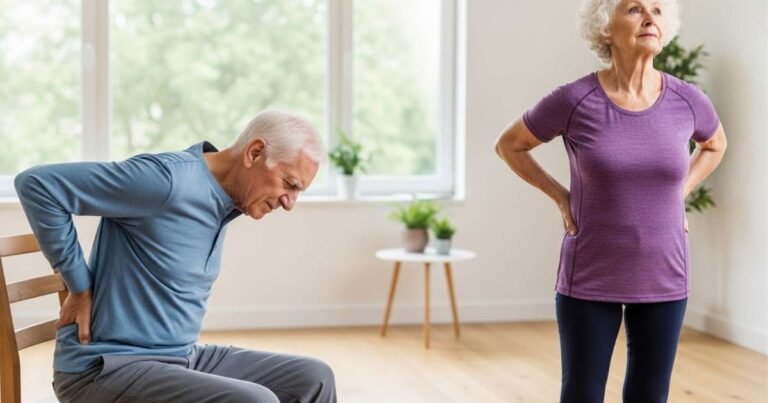 Uma rotina de cinco minutos em pé pode melhorar a postura em pessoas com 60 anos ou mais, segundo um especialista