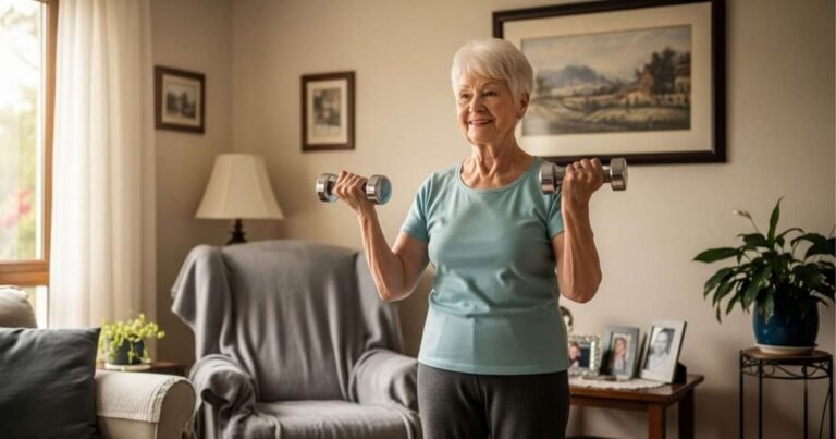 “Tenho 98 anos e faço exercício quatro vezes por semana”, estes exercícios ajudam-me a manter-me forte e ágil