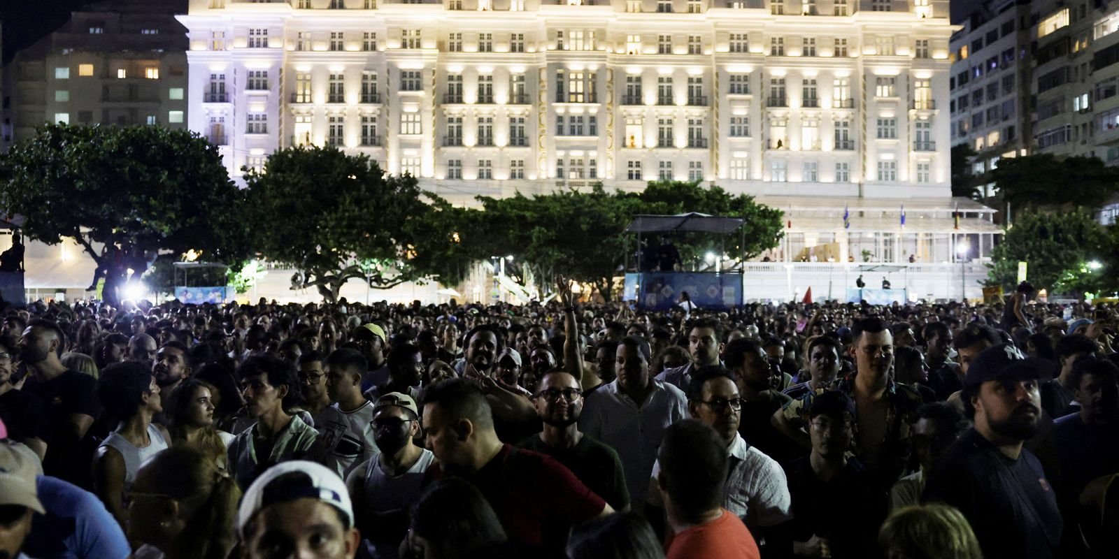 Forças de segurança celebram a tranquilidade no show de Shakira