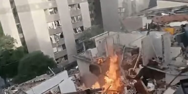 Explosão de gás deixa um morto e três feridos em São Paulo