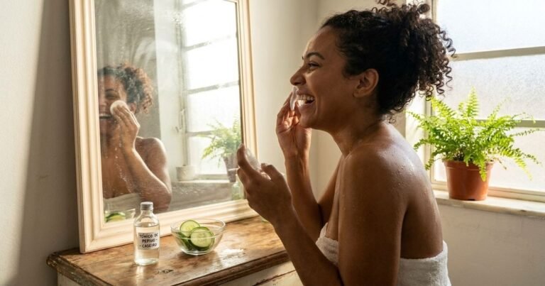 Como fazer um tônico de pepino para o rosto para refrescar a pele e manter uma aparência hidratada