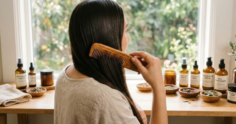 “Pentes de madeira reduzem o frizz, mas esse é apenas o primeiro de seus benefícios.”