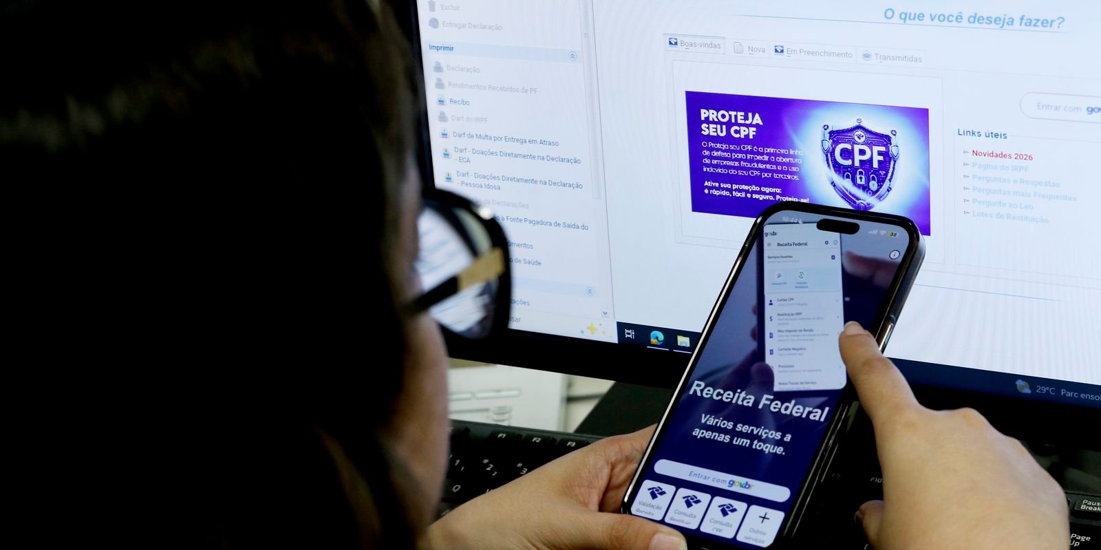 Receita abre consulta a primeiro lote de restituição do IR nesta sexta