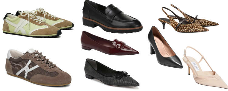 colagem de sapatos no NHYS 2026