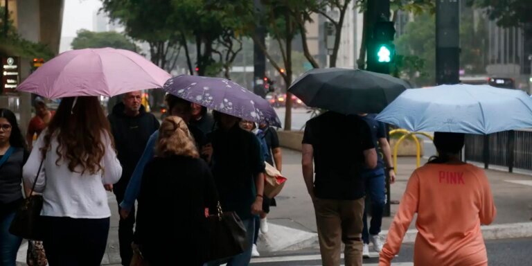 Fim de semana será marcado por temporais em áreas do Sul e do Sudeste