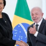Lula discute combate ao crime organizado com presidenta do Suriname